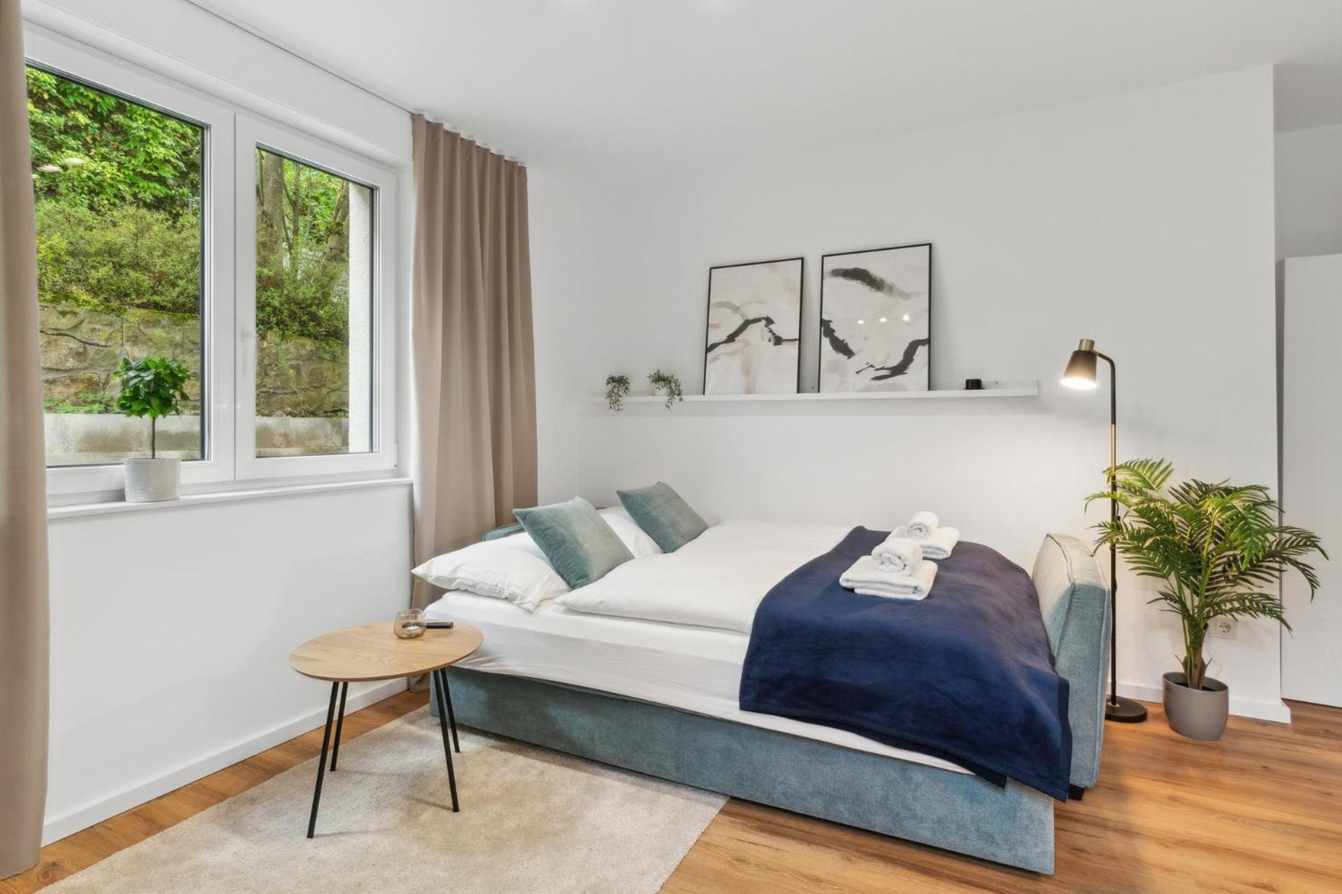 Deluxe Apartment In Bielefeld City Mit Parkplatz Und Terrasse Eksteriør bilde