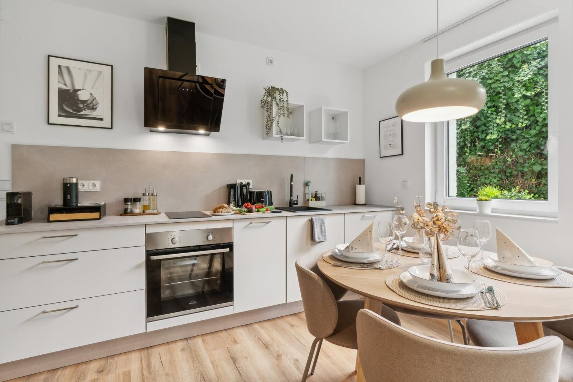 Deluxe Apartment In Bielefeld City Mit Parkplatz Und Terrasse Eksteriør bilde