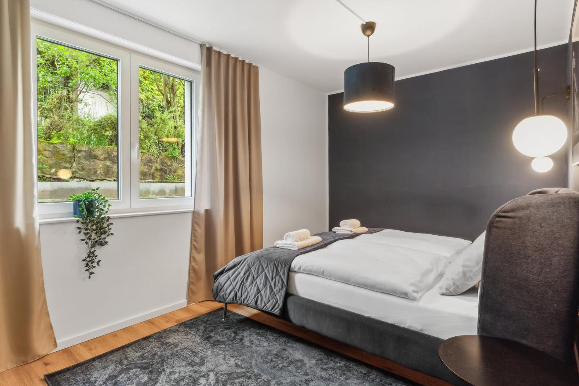 Deluxe Apartment In Bielefeld City Mit Parkplatz Und Terrasse Eksteriør bilde