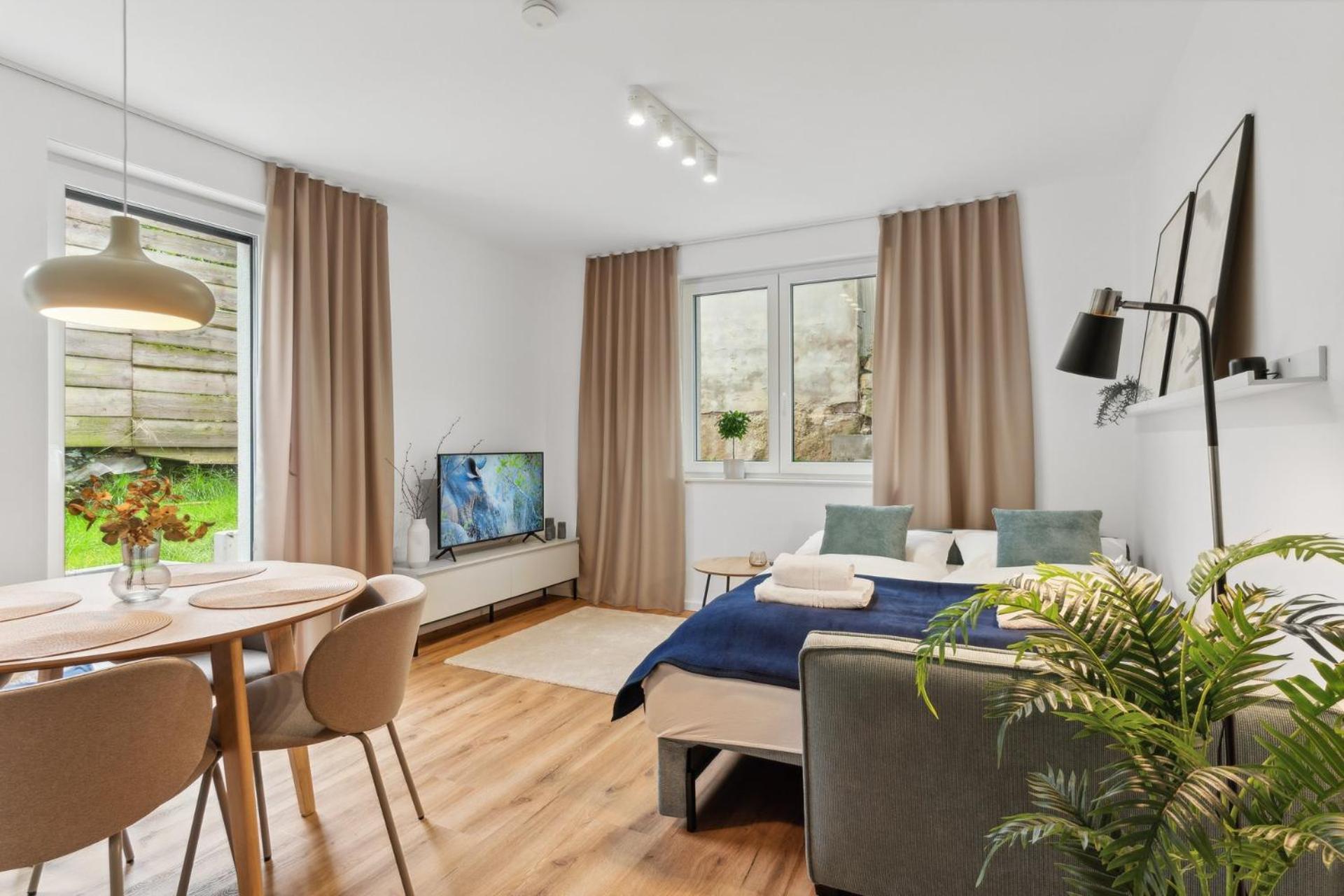 Deluxe Apartment In Bielefeld City Mit Parkplatz Und Terrasse Eksteriør bilde