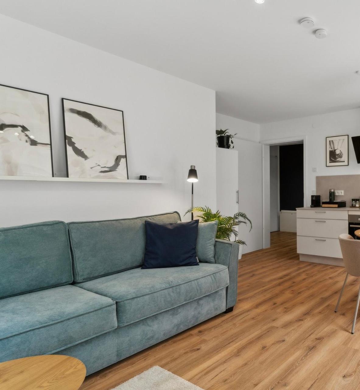 Deluxe Apartment In Bielefeld City Mit Parkplatz Und Terrasse Eksteriør bilde